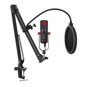 نمایی از میکروفون ( میکروفن ) USB مدل GA-200USB kit